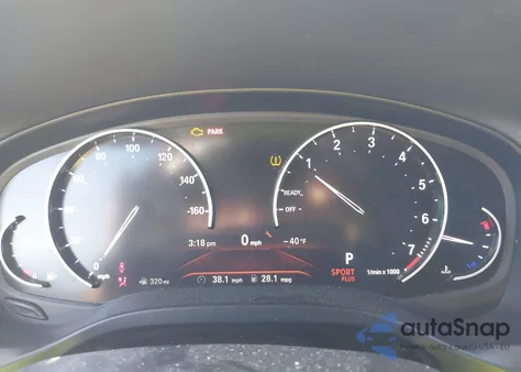 2019 BMW X3 xDrive30I z USA, uszkodzony, nr VIN 5UXTR9C54KLE11869